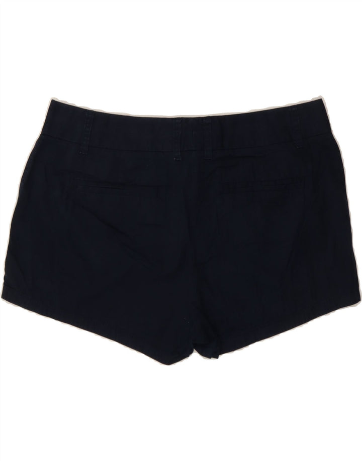 J. CREW Womens Broken In Chino Shorts US 8 Medium W30 L Navy Blue Cotton Vintage J. Crew and Second-Hand J. Crew from Messina Hembry 