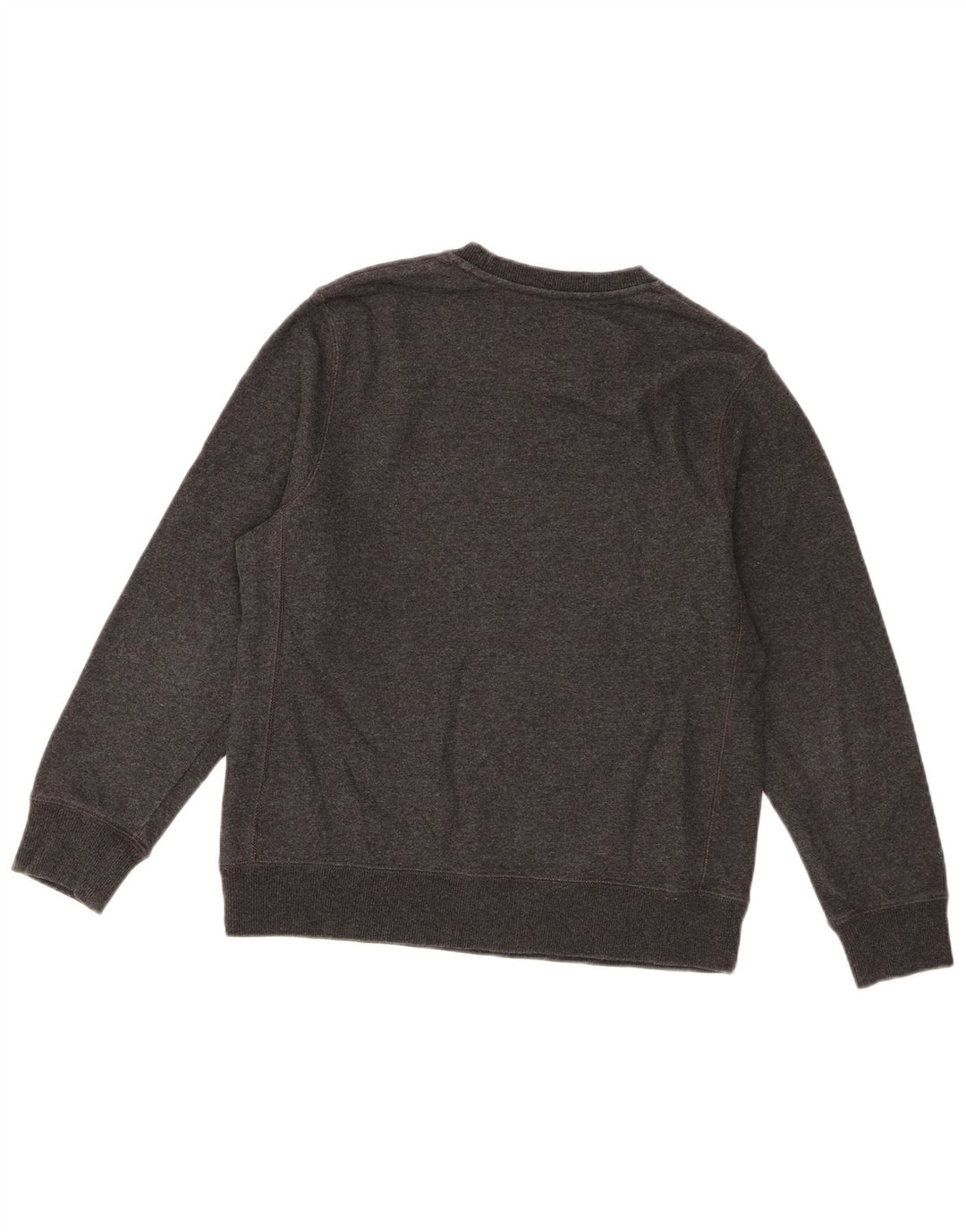 Nike Boys Graphic Sweatshirt Jumper 12-13 Years Large Grey Flecked Cotton