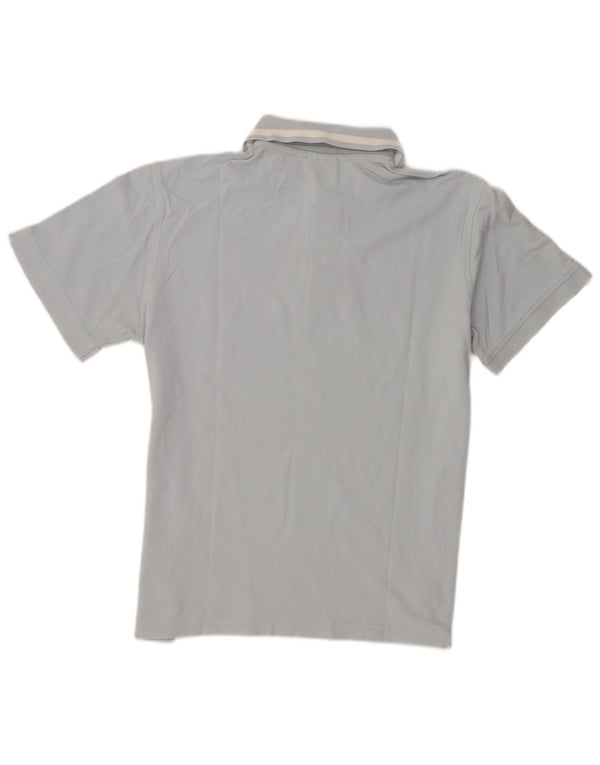Diadora Mens Short Sleeve Regular Fit Polo Shirt Medium Blue Cotton