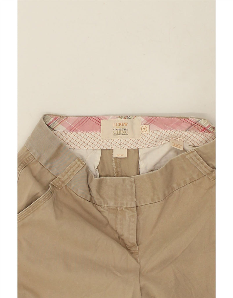 J. CREW Womens City Fit Chino Shorts US 4 Small W28  Beige Cotton | Vintage J. Crew | Thrift | Second-Hand J. Crew | Used Clothing | Messina Hembry 