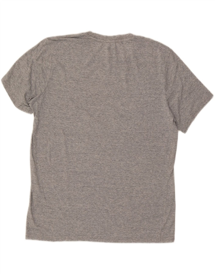 Champion Mens T-Shirt Top 2XL Grey Flecked Cotton