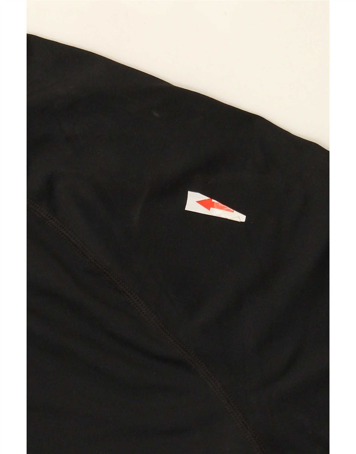Under Armour Mens Heat Gear T-Shirt Top Medium Black Polyester