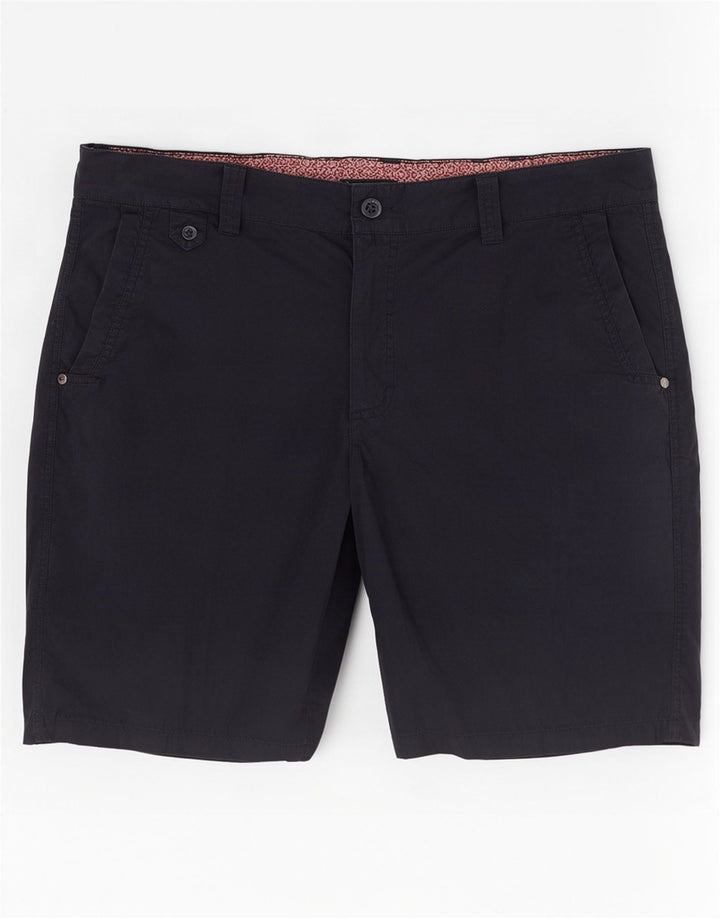 Brugi Mens Chino Shorts W38 XL Navy Blue Cotton