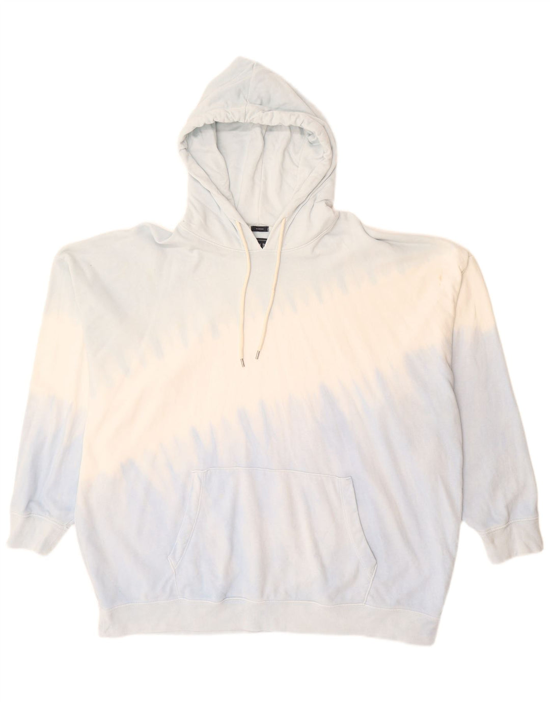 Gap Mens Oversized Hoodie Jumper XL Blue Tie Dye Cotton