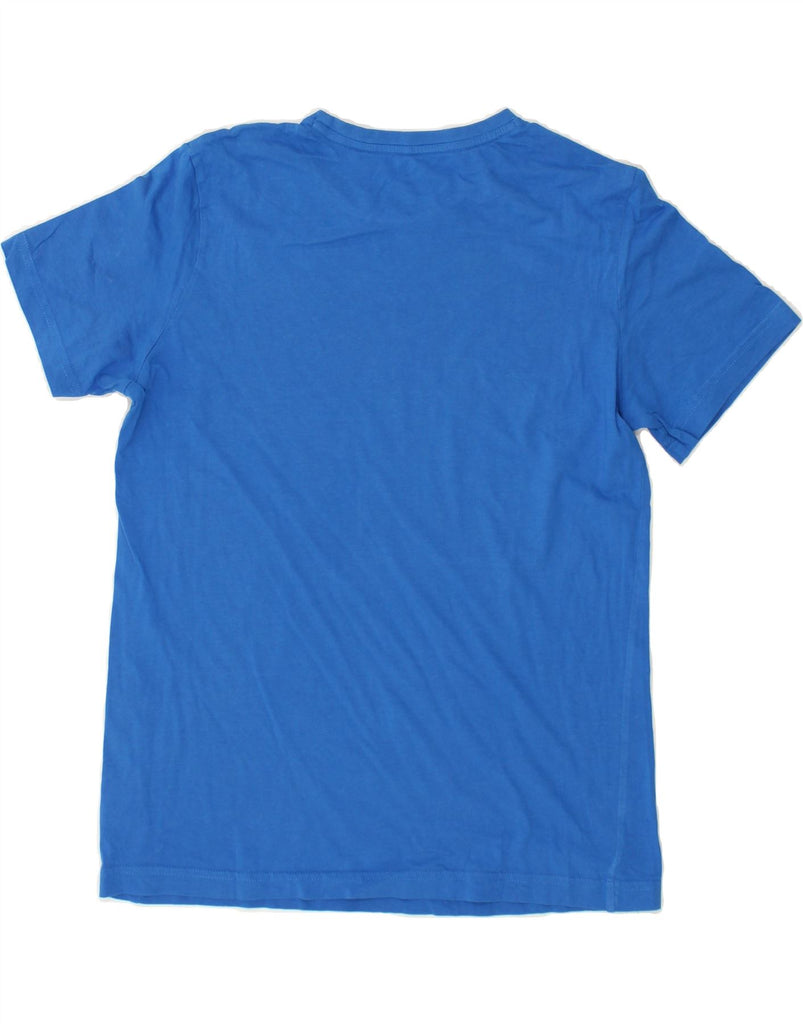 PUMA Boys Graphic T-Shirt Top 15-16 Years Blue Cotton | Vintage Puma | Thrift | Second-Hand Puma | Used Clothing | Messina Hembry 
