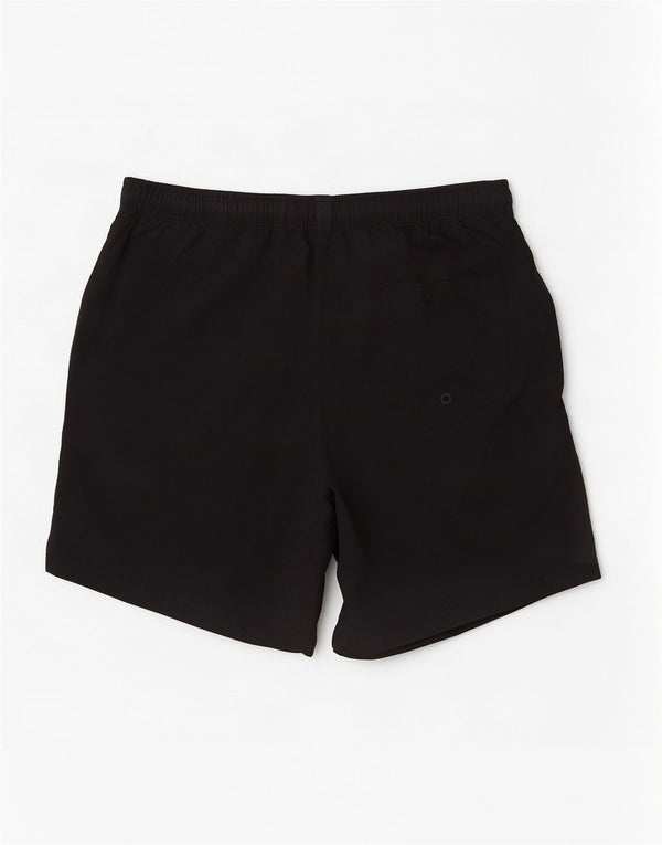 Mossimo Mens Graphic Swimming Shorts Large Black Nylon