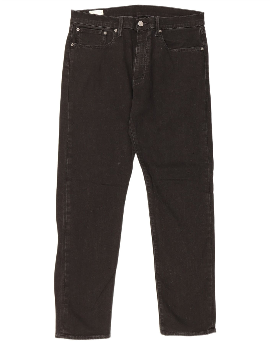 Levi's Mens 502 Tapered Jeans W34 L32 Black