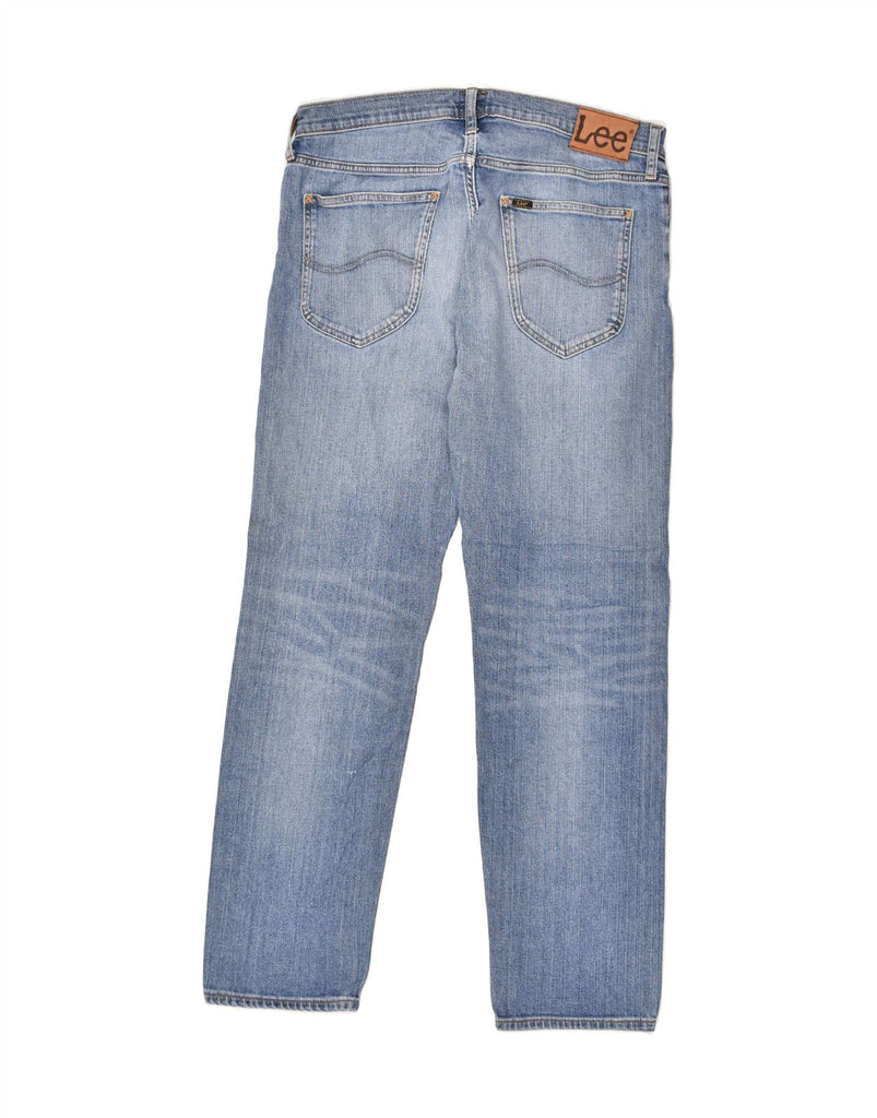 LEE Mens Straight Jeans W34 L32 Blue | Vintage Lee | Thrift | Second-Hand Lee | Used Clothing | Messina Hembry 