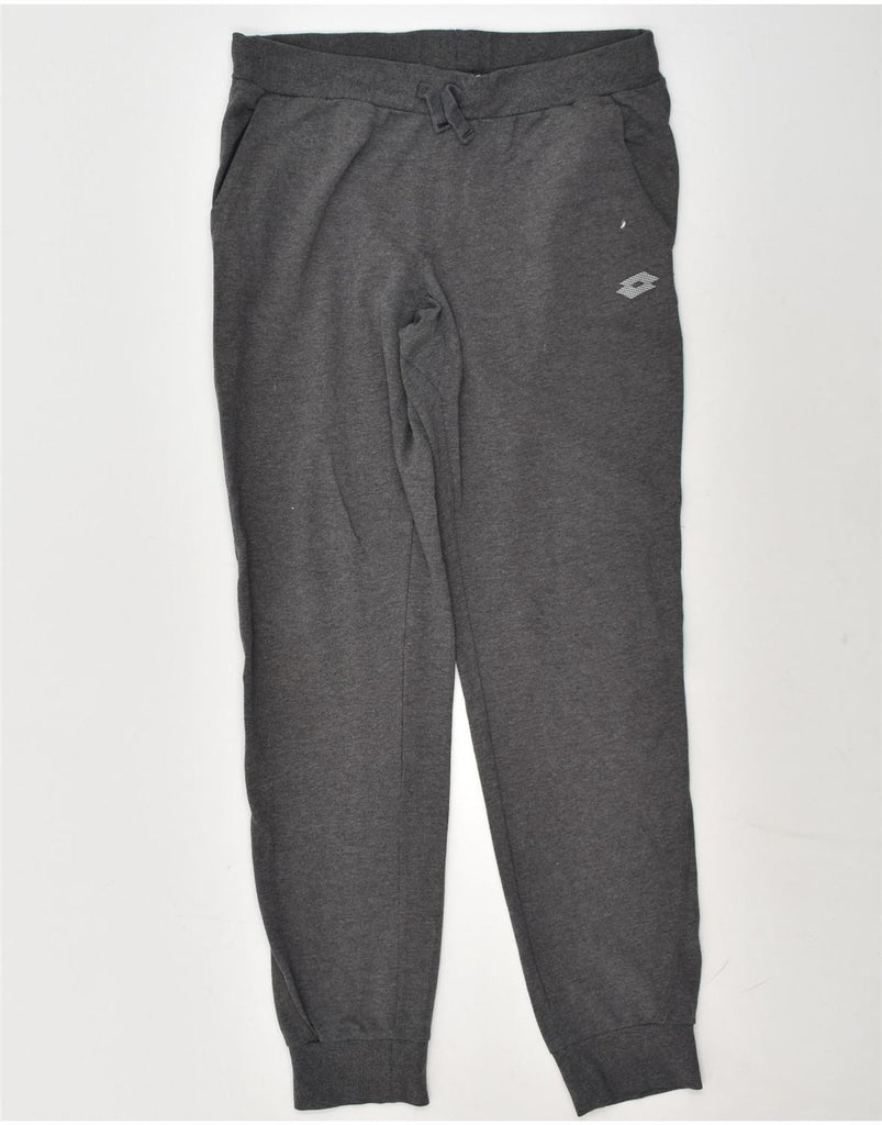 LOTTO Womens Tracksuit Trousers Joggers UK 18  XL Grey | Vintage Lotto | Thrift | Second-Hand Lotto | Used Clothing | Messina Hembry 