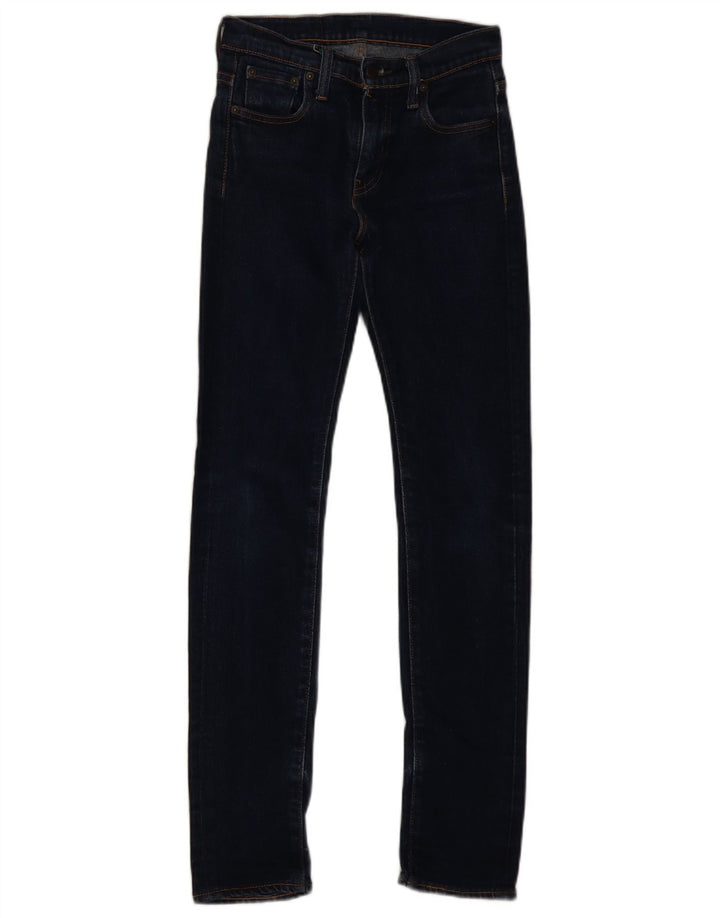Levi's Womens Skinny Jeans W25 L32 Blue Cotton