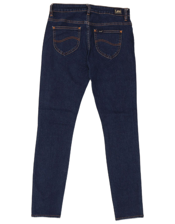 Lee Girls Licks Skinny Jeans 7-8 Years W28 L27 Navy Blue Cotton