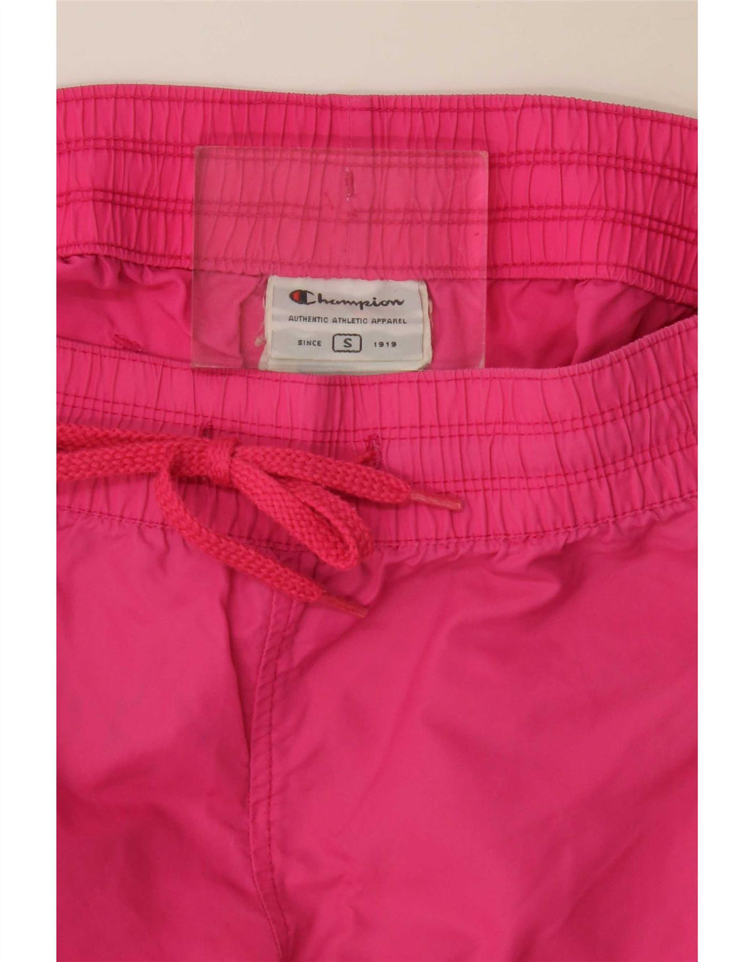 Champion Womens Sport Shorts UK 10 Small Pink Polyamide