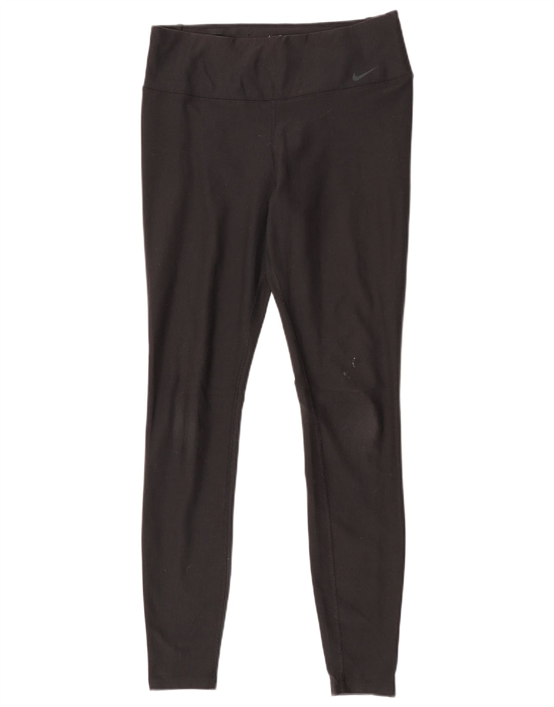Nike Womens Dri Fit Leggings UK 14 Medium  Black Polyester