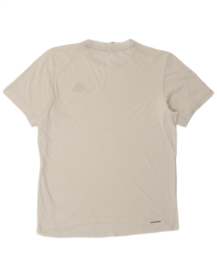 Adidas Mens T-Shirt Top Small White