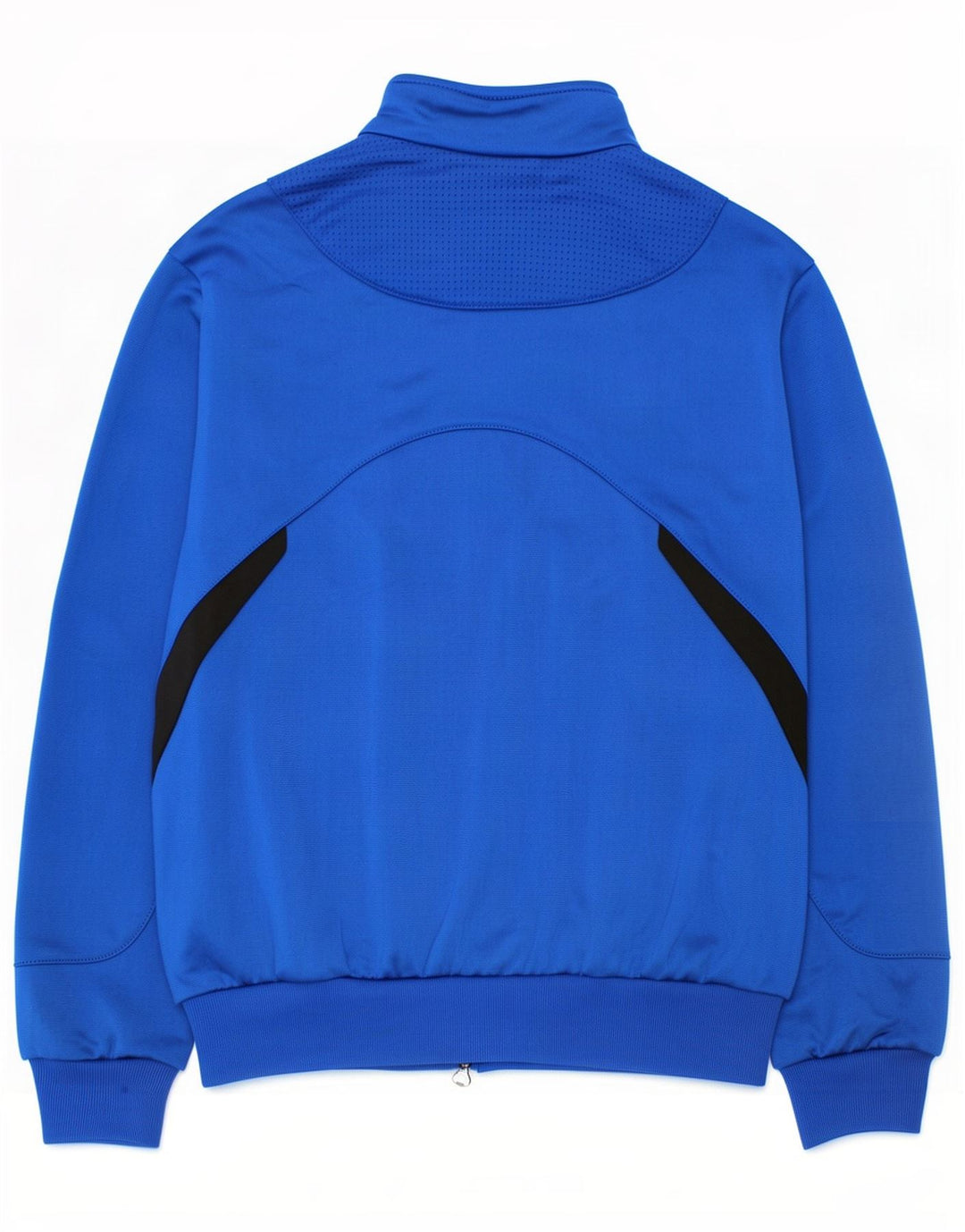 Adidas Boys Tracksuit Top Jacket 7-8 Years Blue Colourblock Polyester