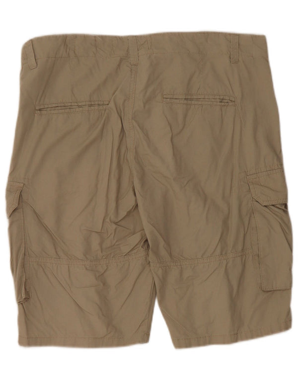 Brugi Mens Cargo Shorts W32 Medium Beige