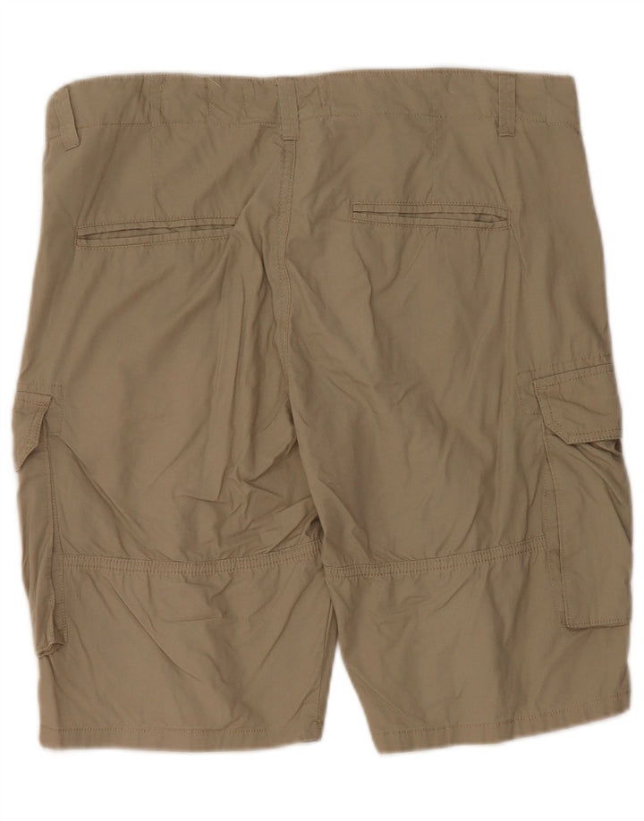 Brugi Mens Cargo Shorts W32 Medium Beige