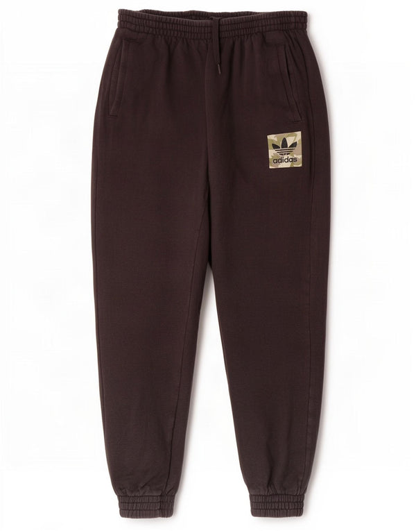 Adidas Mens Tracksuit Trousers Joggers Large Black Cotton