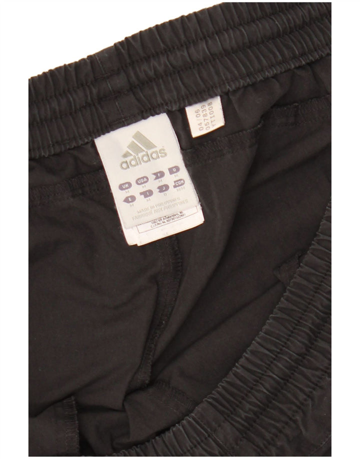 Adidas Mens Tracksuit Trousers Medium  Black Polyester