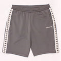 Adidas Boys Graphic Sport Shorts 13-14 Years Grey Colourblock Polyester