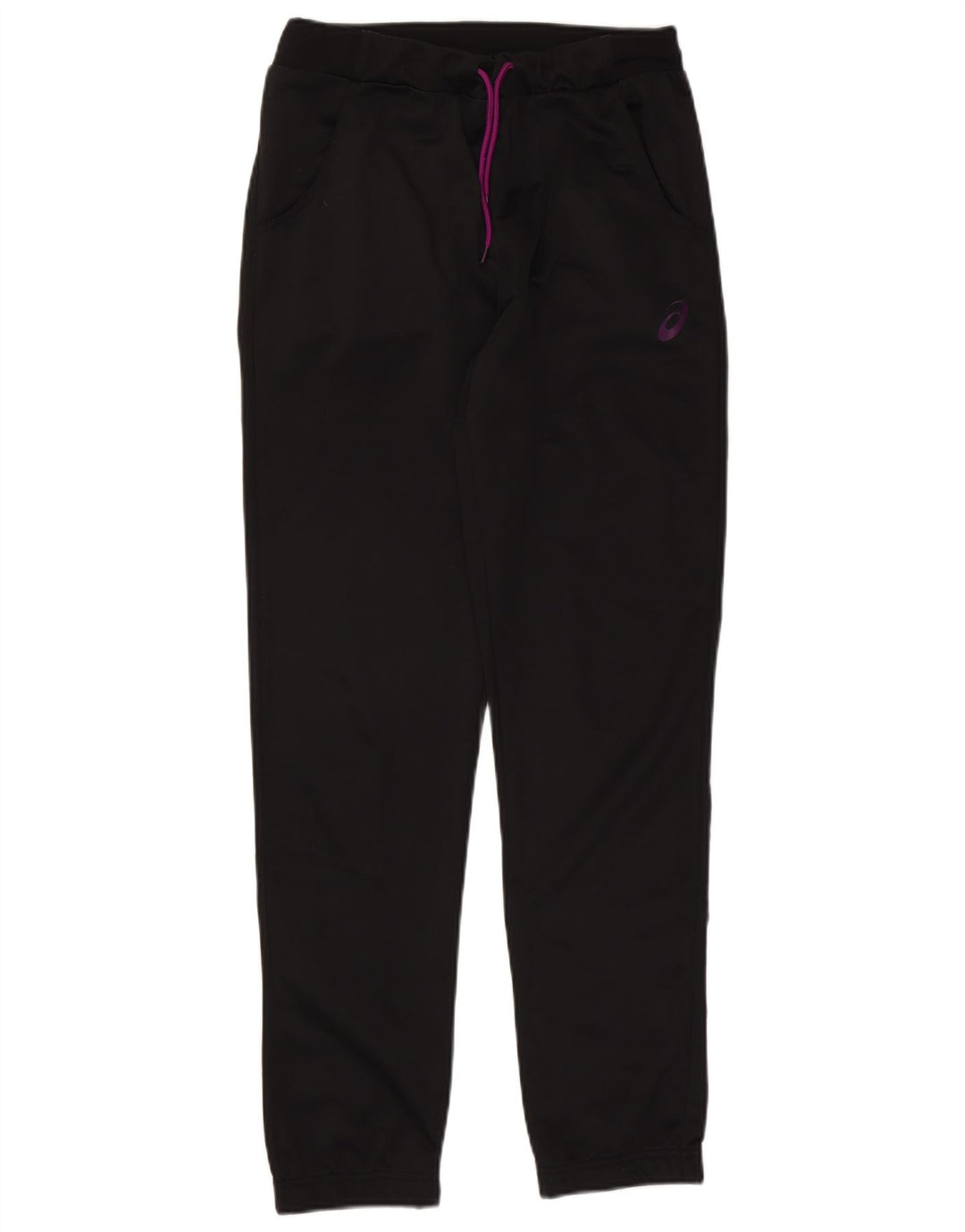 Asics Womens Tracksuit Trousers Joggers UK 12 Medium  Black
