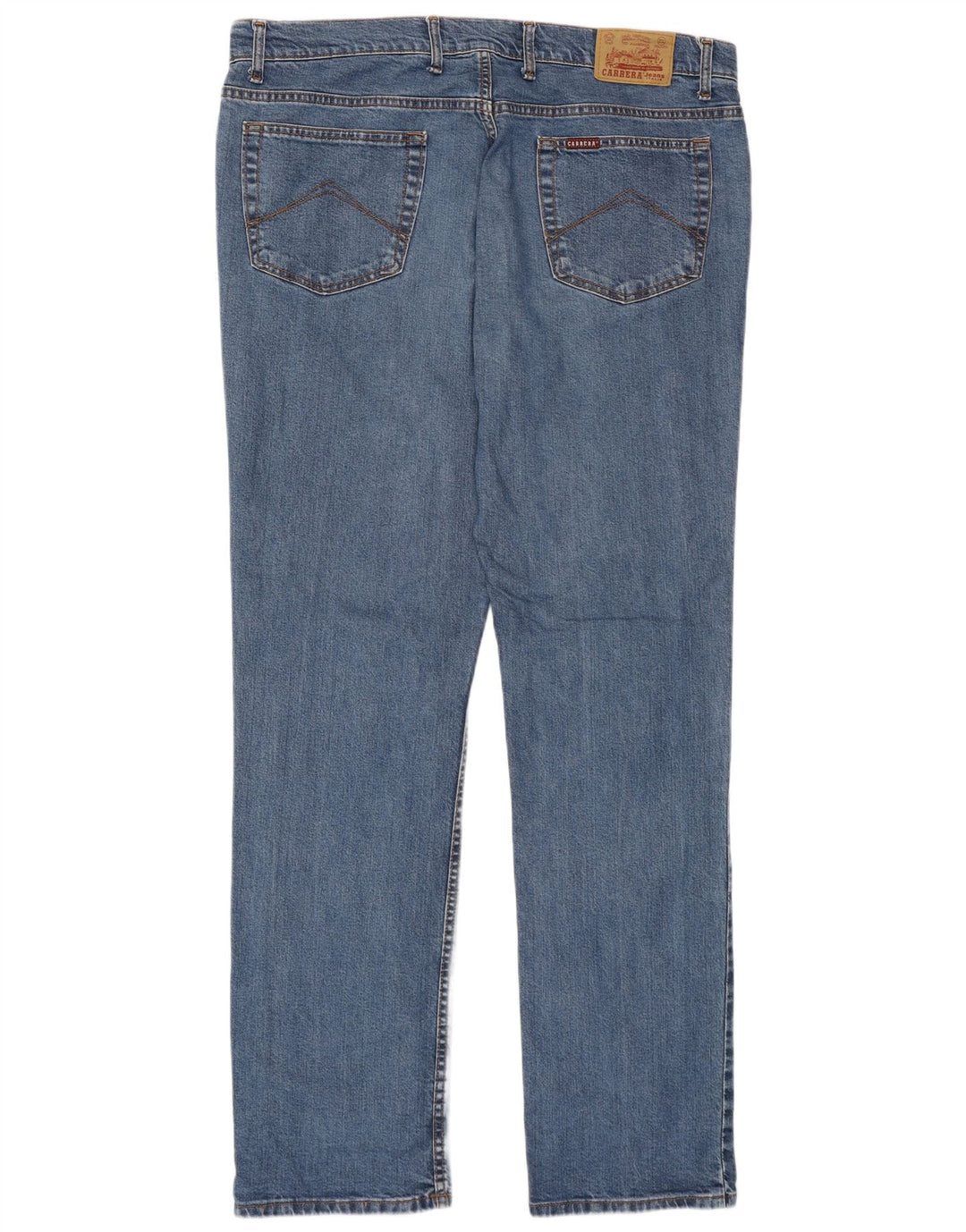Carrera Mens Straight Jeans W38 L33 Blue
