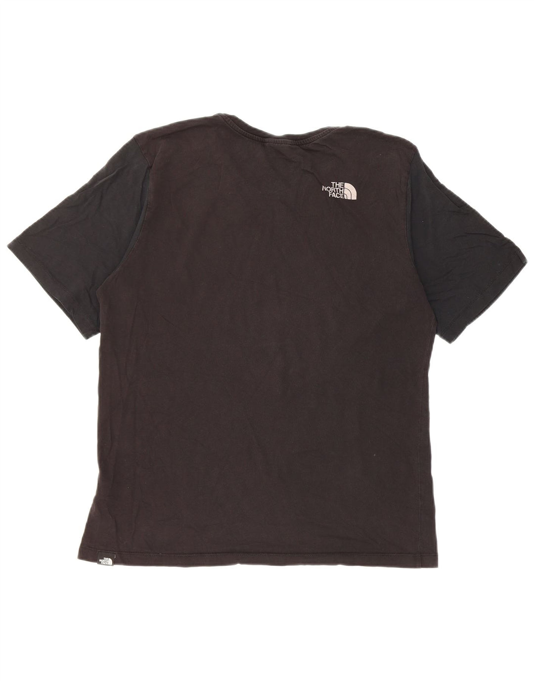 The North Face Womens T-Shirt Top UK 14 Medium Black Cotton
