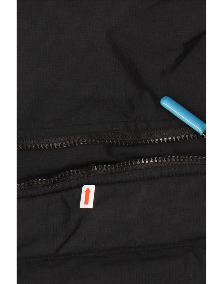 SUPERDRY Mens Windcheater Windbreaker Jacket UK 40 Large Black Nylon