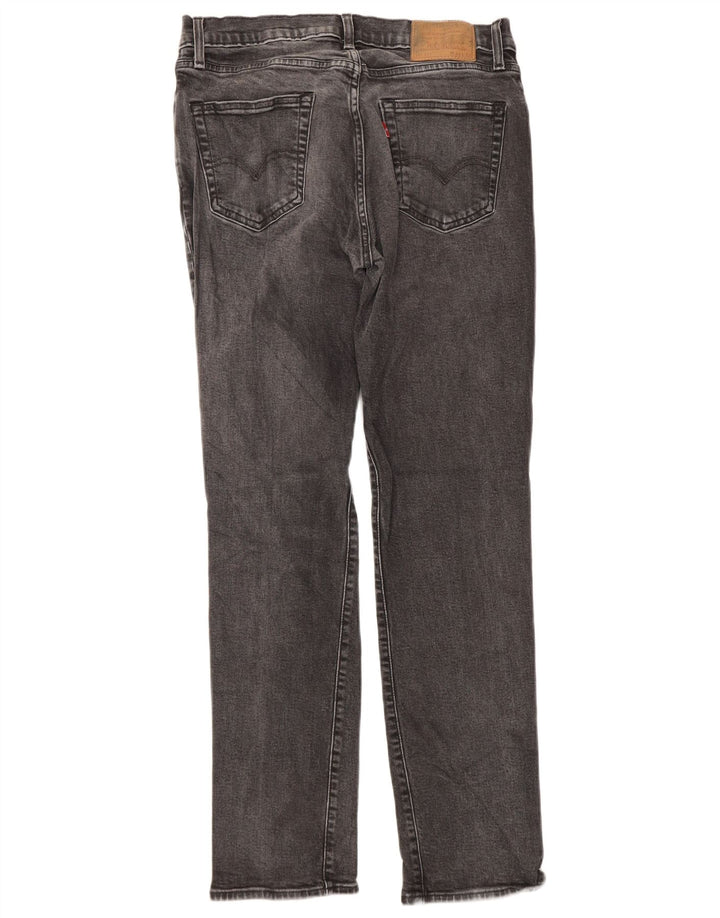 Levi's Mens 511 Slim Jeans W34 L32 Grey Cotton