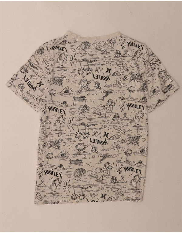 Hurley Boys Graphic T-Shirt Top 13-14 Years XL White