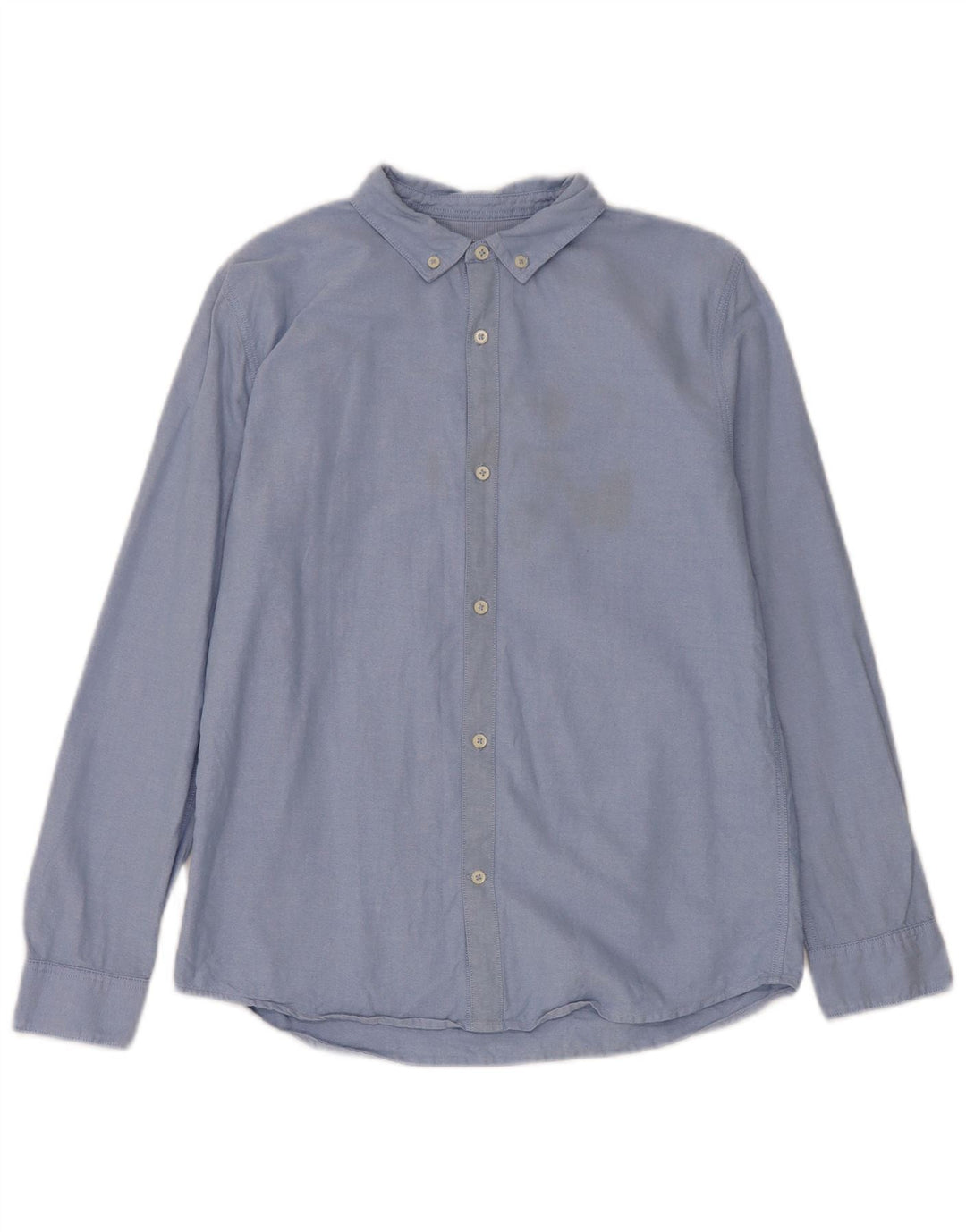 Zara Boys Shirt 13-14 Years Blue Cotton