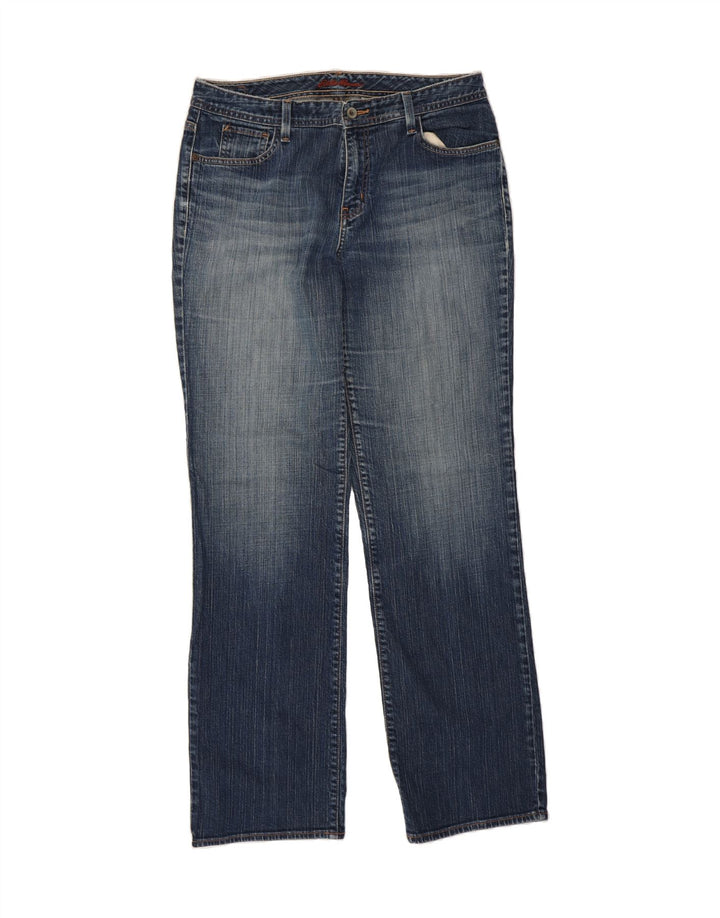 EDDIE BAUER Womens Straight Jeans US 12 Large W30 L33 Blue Cotton Vintage Eddie Bauer and Second-Hand Eddie Bauer from Messina Hembry 