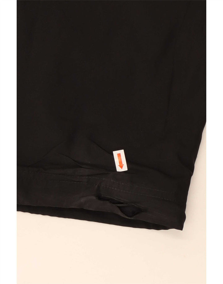 Puma Mens Tracksuit Trousers Large Black Colourblock Polyester