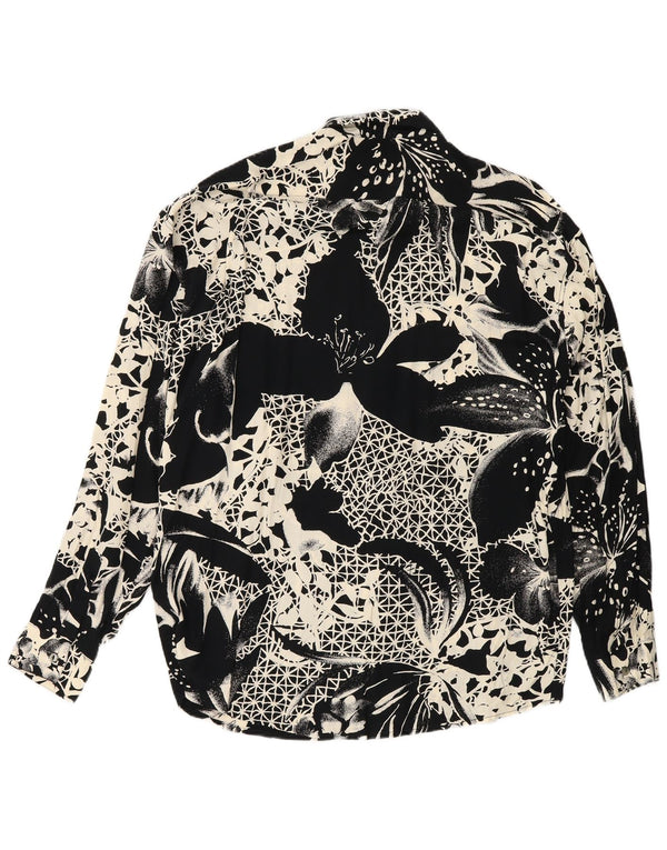 Tipo' S Mens Shirt Large Black Floral