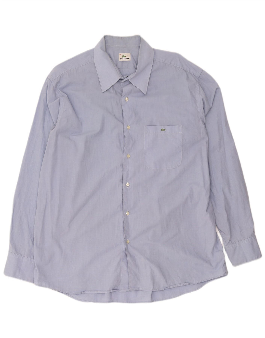 Lacoste Mens Shirt Size 46 2XL Blue