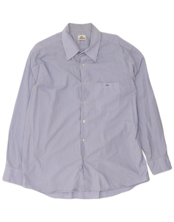 Lacoste Mens Shirt Size 46 2XL Blue