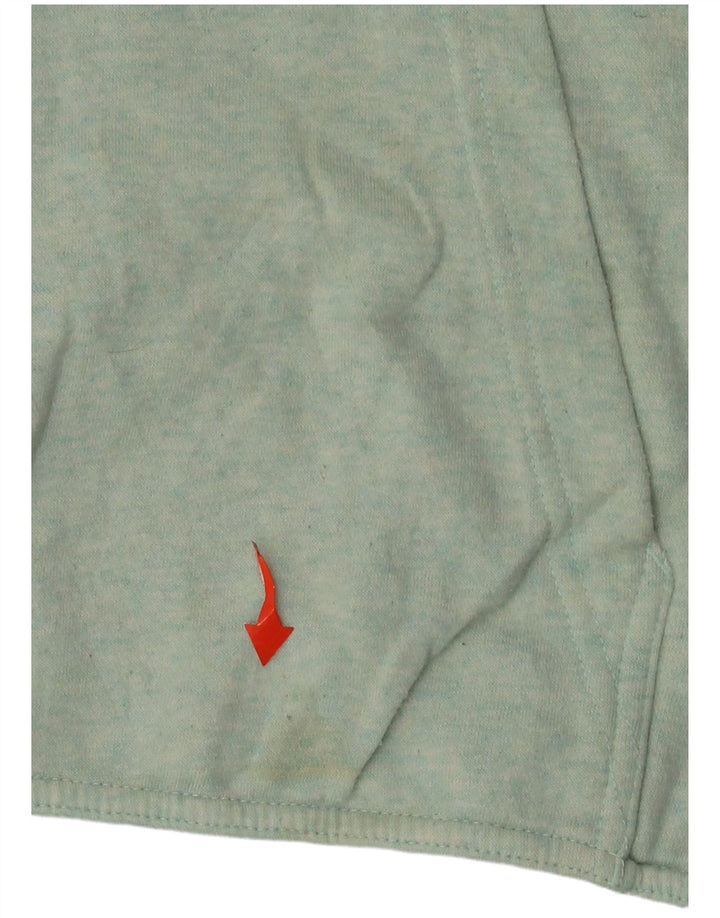 NIKE Womens Sweatshirt Jumper UK 14 Medium Blue Cotton