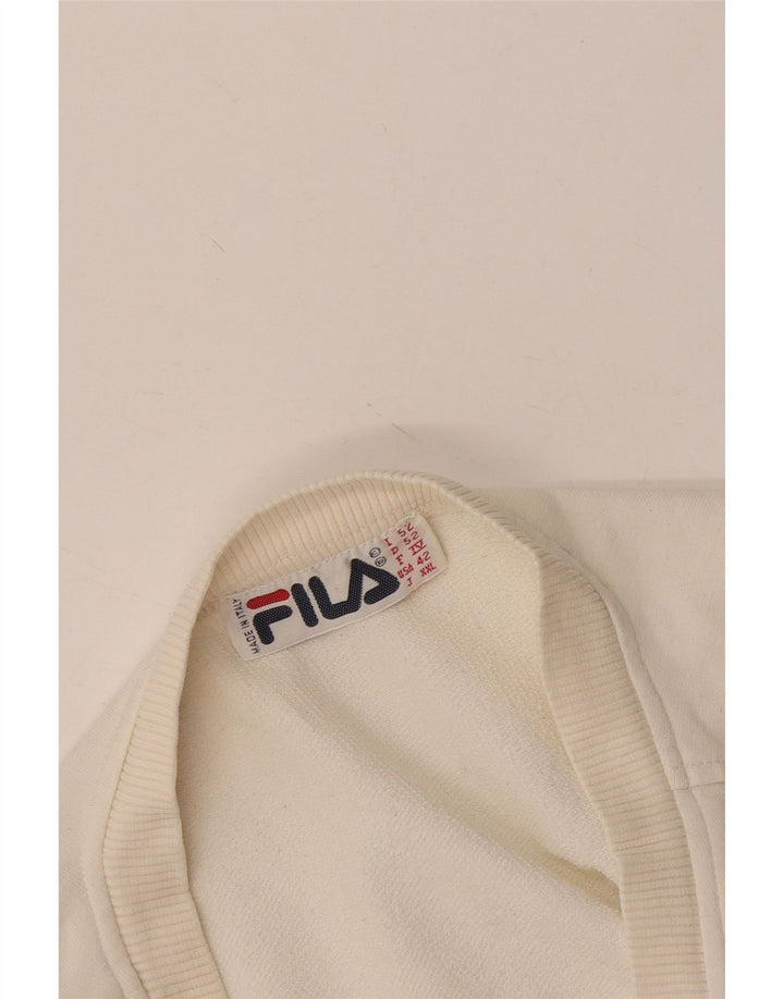 Fila Mens Graphic Vest Tank Top IT 52 Large White