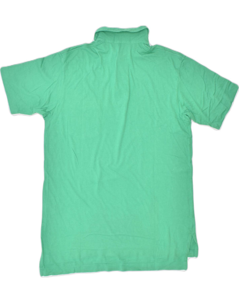 POLO RALPH LAUREN Mens Polo Shirt Medium Green Cotton | Vintage | Thrift | Second-Hand | Used Clothing | Messina Hembry 