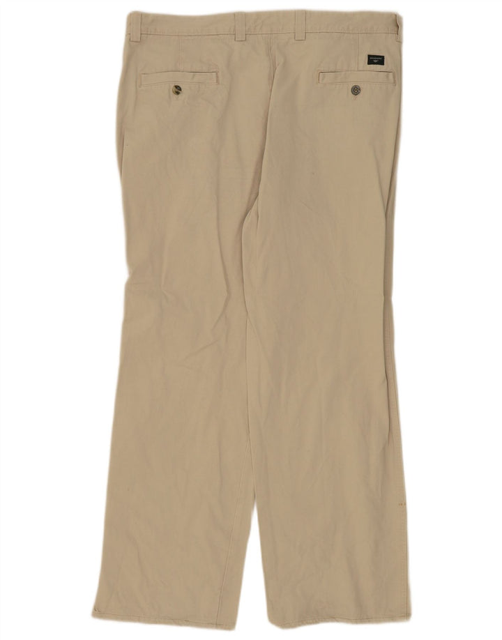 DOCKERS Mens Slim Fit Chino Trousers W38 L30 Beige