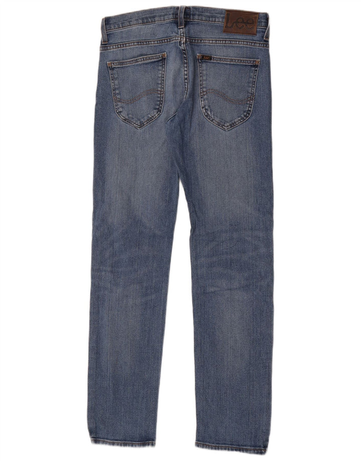 Lee Mens Powell Slim Jeans W30 L32 Blue Cotton