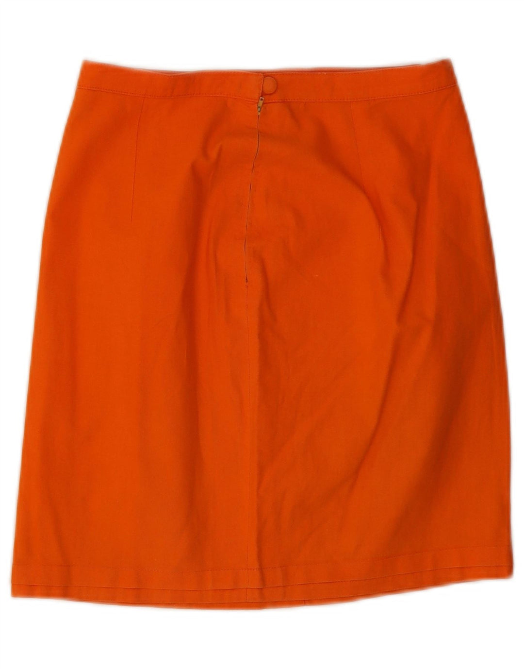 Vintage Womens Mini Skirt W24 XS Orange
