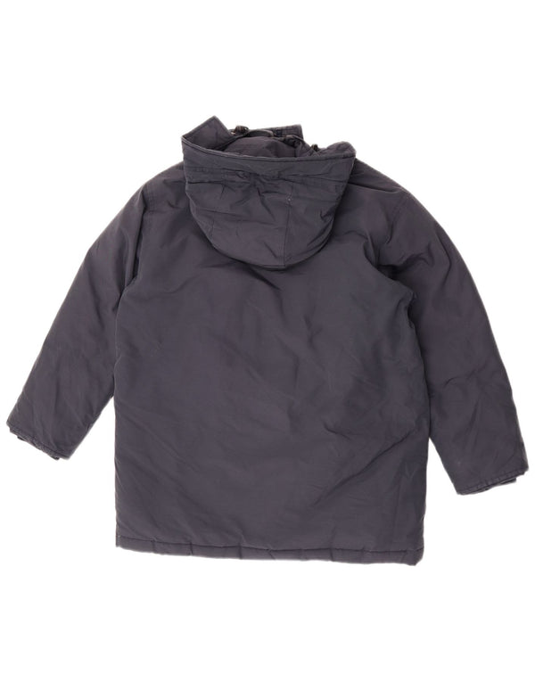 Woolrich Boys Hooded Padded Jacket 9-10 Years Navy Blue