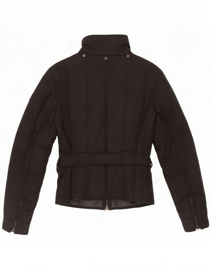 Refrigiwear Womens Rain Jacket UK 12 Medium Black Nylon