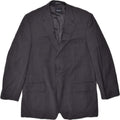 NAUTICA Mens 2 Button Blazer Jacket UK 44 2XL Navy Blue Check Wool | Vintage Nautica | Thrift | Second-Hand Nautica | Used Clothing | Messina Hembry 