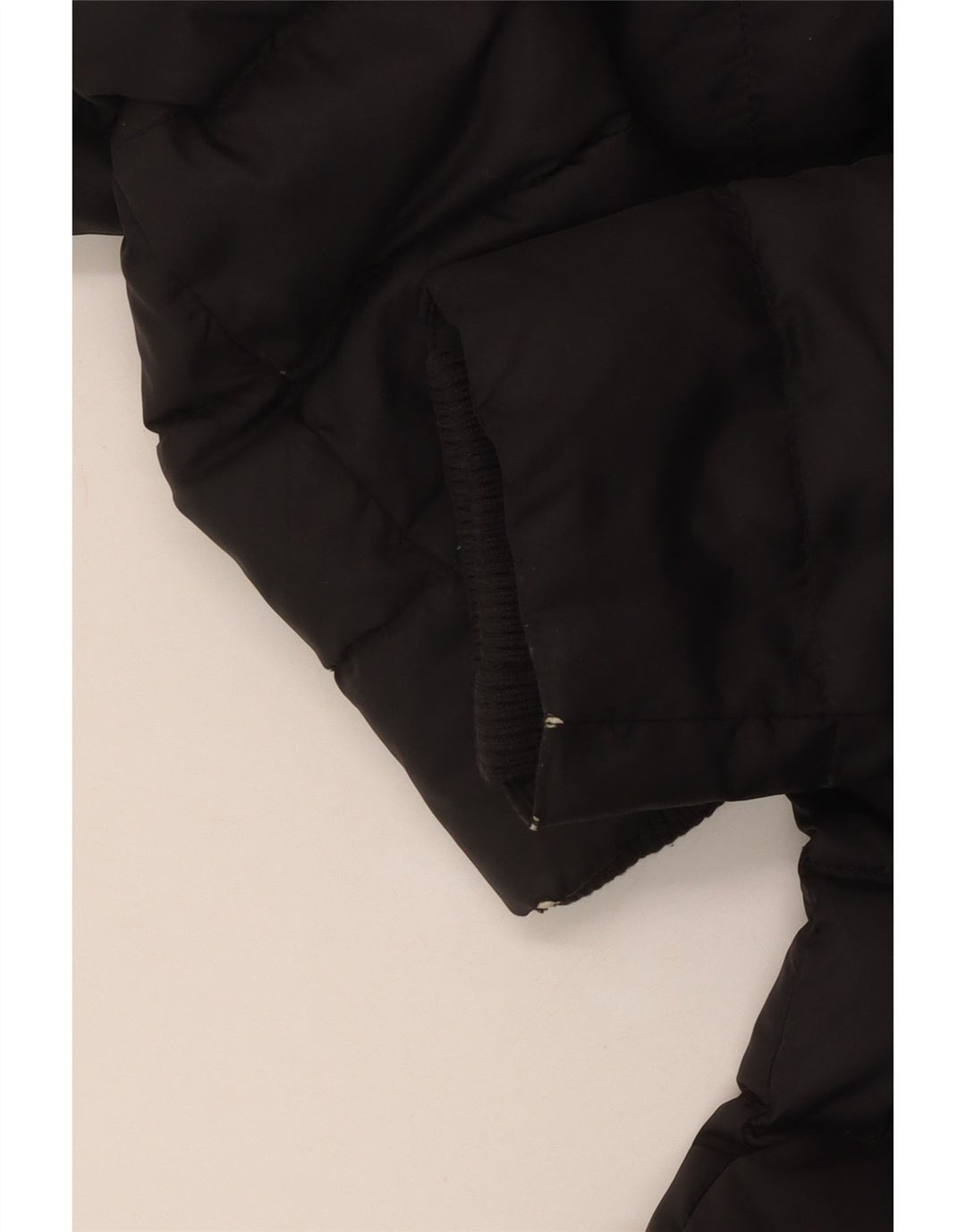 Tommy Hilfiger Womens Hooded Padded Coat UK 10 Small Black Polyester