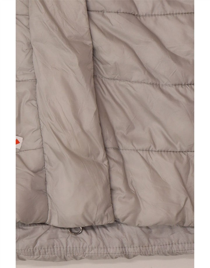BARBOUR Womens Padded Jacket US 4 Small Grey