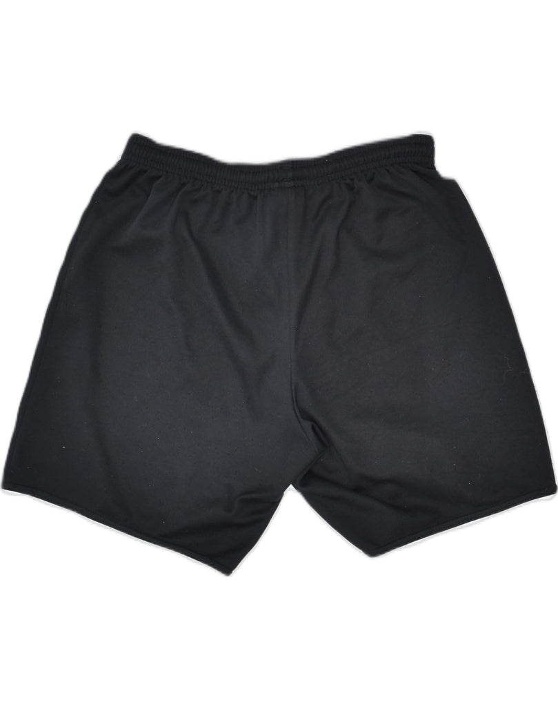 ADIDAS Mens Sport Shorts Small Black Polyester | Vintage Adidas | Thrift | Second-Hand Adidas | Used Clothing | Messina Hembry 