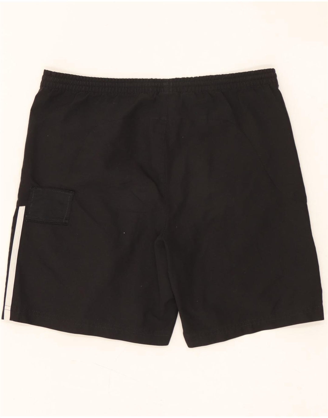ADIDAS Boys Sport Shorts 13-14 Years  Black Polyester
