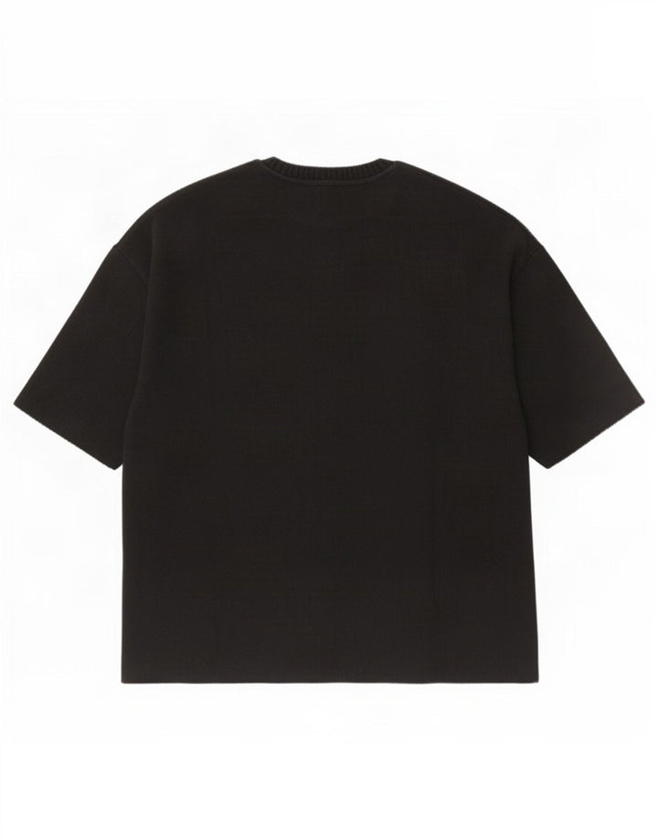 Marks & Spencer Womens Blouse Top UK 12 Medium Black Flecked